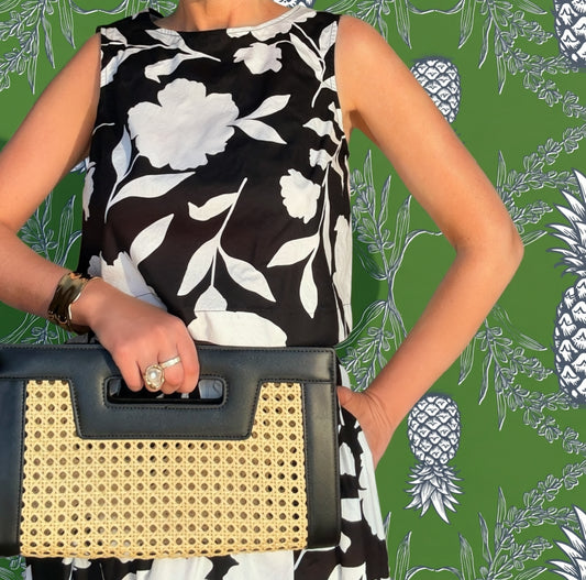 Kiawah Clutch- Black