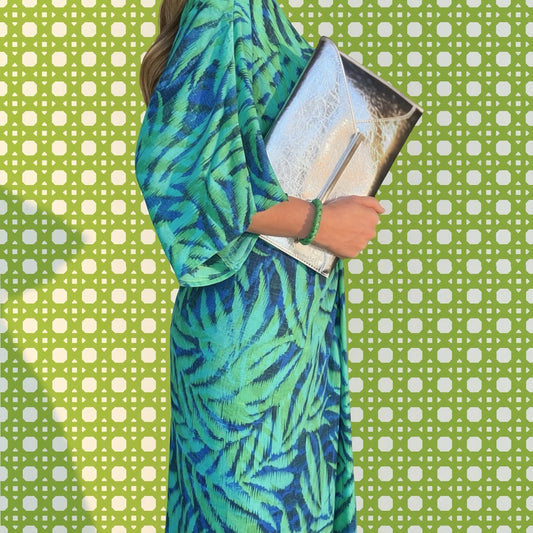 Society Clutch- Textured Silver