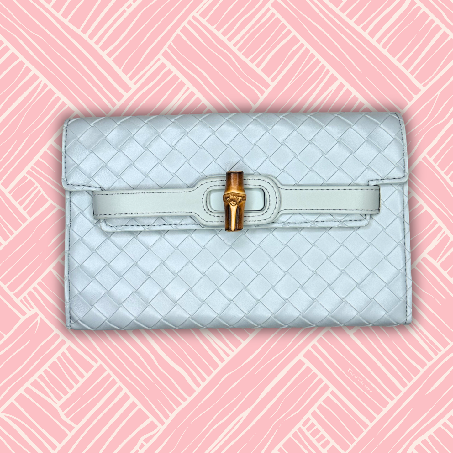 Broad Clutch- Haint Blue - Wholesale